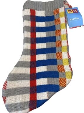 LEGO Target Gray Multi-color Stocking Sock